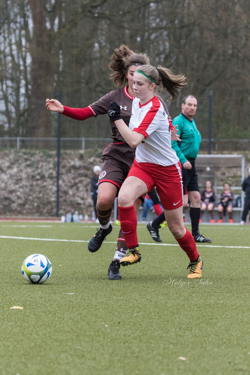 Bild 186 - B-Juniorinnen Walddoerfer - St.Pauli : Ergebnis: 4:1